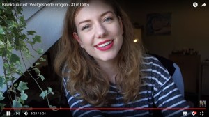 Screenshot vlogger Linda de Munck: Biseksualiteit: Veelgestelde vragen – #LinTalks